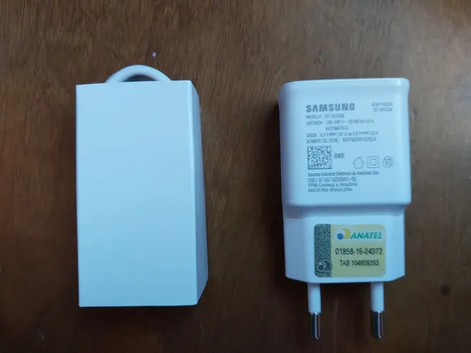 Carregador turbo Samsung original Novo + cabo usb
