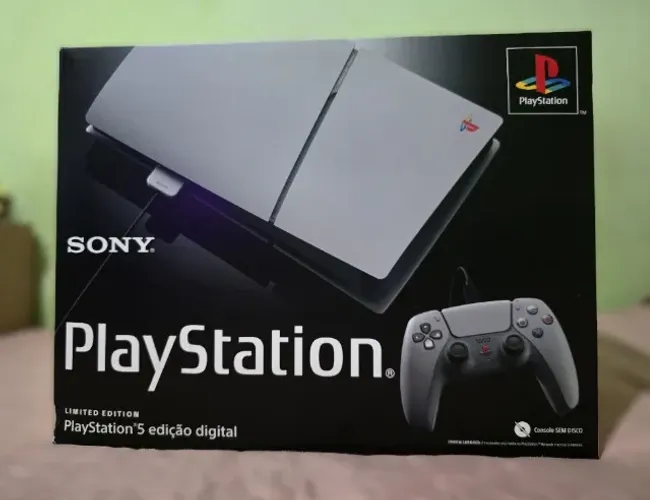 PlayStation 5 Edição Slim Digital Edição Limitada 30º aniversário - Caixa Lacrada Garantia