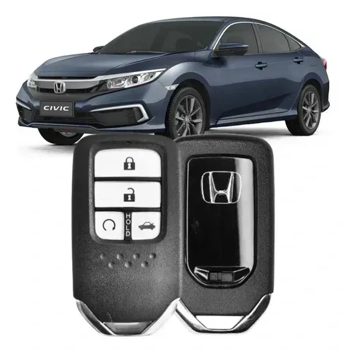 Chave De Presença Completa Honda Civic / Crv / Hrv 4 Botões