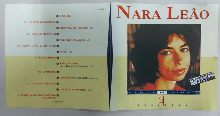 CD da cantora Nara Leão, "Minha História". 