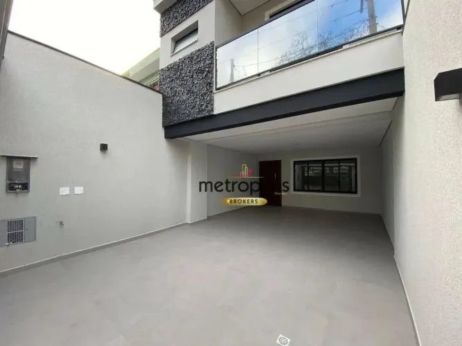 Sobrado à venda, 164 m² por R$ 991.000,00 - Vila Camilópolis - Santo André/SP
