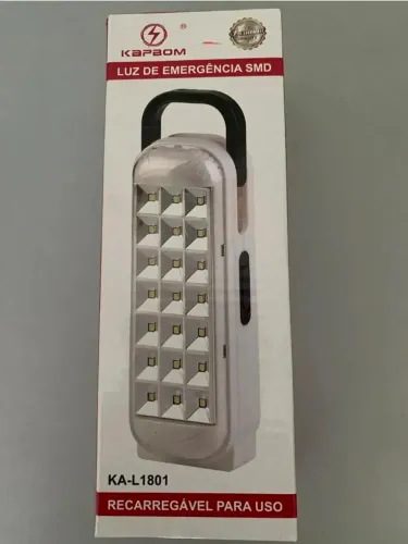Luz de Emergência Recarregável