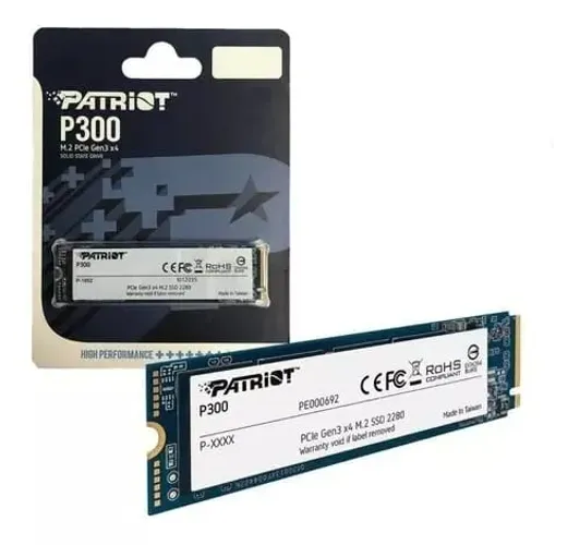 Ssd Nvme 256gb Patriot P300 M.2 2280 Pcie *ENTREGA GRÁTIS*