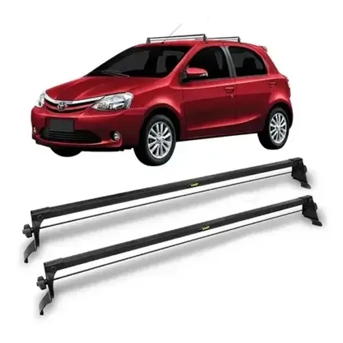 Rack De Teto Toyota Etios Hatch 2013 Ate 2019 Bagageiro 
