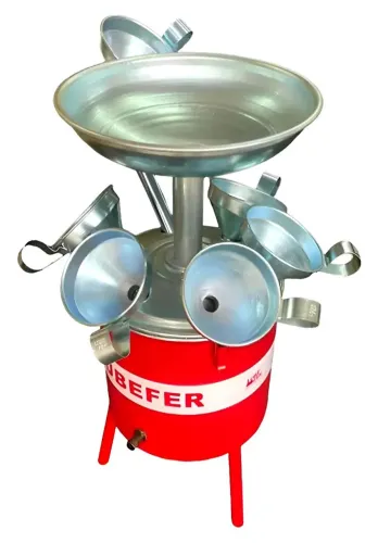 Pingadeira de Óleo 25 Lt c/ 6 Funis LUBEFER
