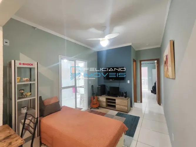 Apartamento com 1 quarto, Canto do Forte, Praia Grande - R$ 375 mil, Cod: 5669