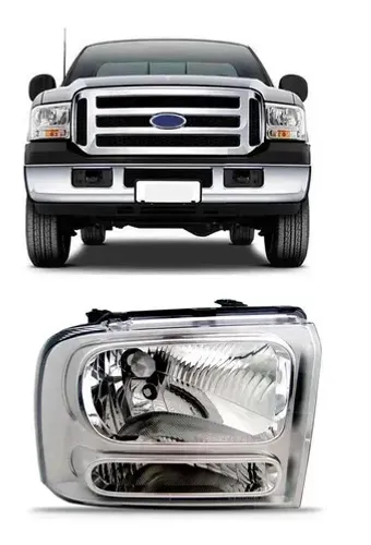 Farol F250 F350 F4000 2006 2007 2008 2009 2010 2011 Novo