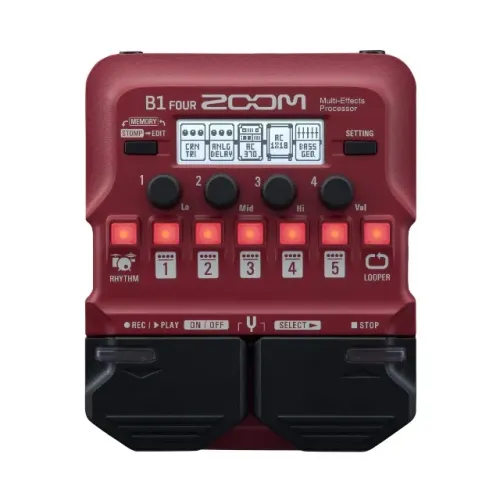 Pedaleira Zoom B1 Four P/ Baixo