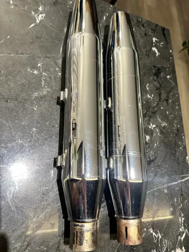 Ponteiras originais cromadas Harley Sportster 883/Xl1200/Forty-eight