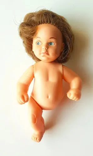 Brinquedo - Boneca Siso da Estrela (Riso e Siso) - Mini Doll - Anos 70 - Para Manutenção
