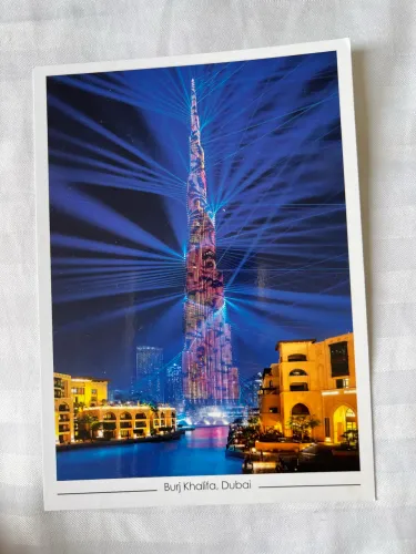 Cartão Postal Burj Khalifa