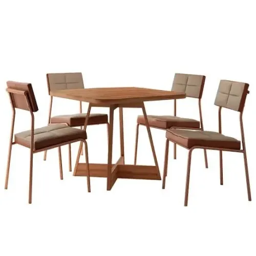 Mesa para sala de jantar 90x90 Pronta Entrega 