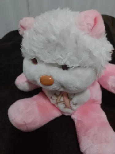 Urso de Pelúcia Rosa - Novo