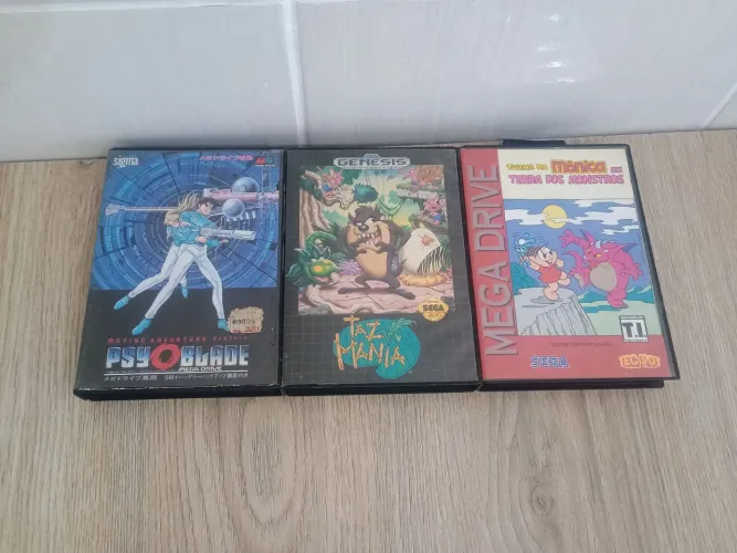 Jogos para sega mega driver originais 