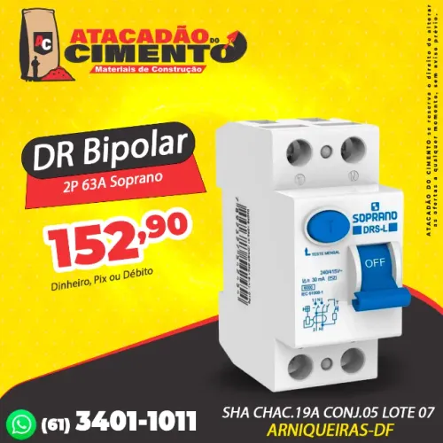 DR Bipolar 2P 63A Soprano