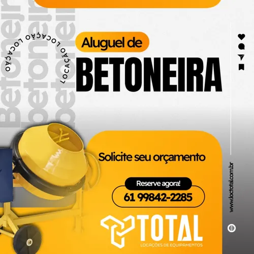 Aluguel de Betoneira