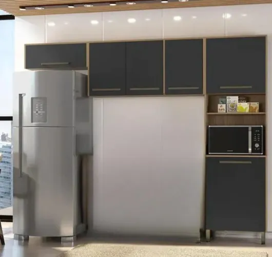 Armário de Cozinha Moderno e Funcional