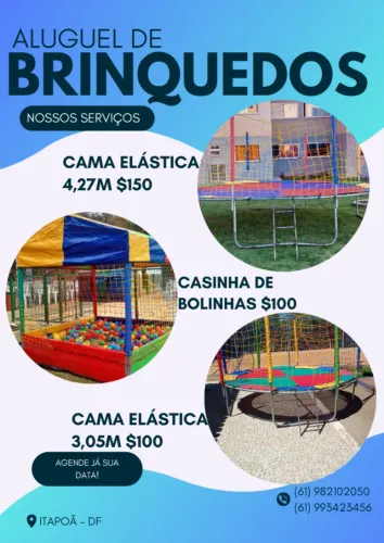 Pula Pula Brinquedos pra sua festinha