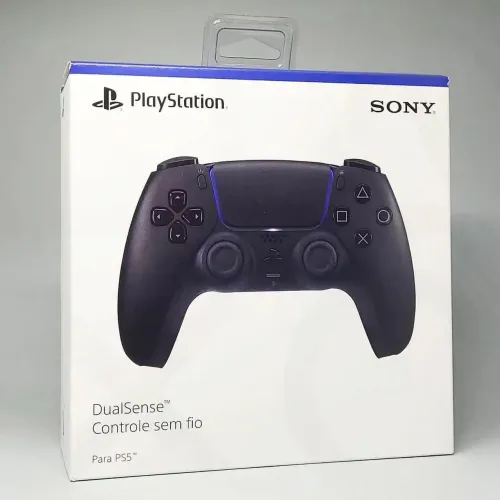 Dualsense ps5 Midnight Black novo lacrado