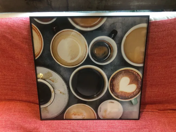 Quadro Café 60x60cm