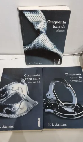 Livros da Trilogia 50 tons de Cinza