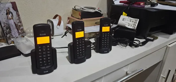 Telefone Sem fio Elgin 3 em 1