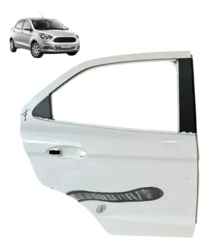 Porta Ford Ka 2015 2016 Até 2019 Traseira Direita Original (Recondicionado)