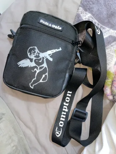 Shoulder Bag Compton Preta - Original (Estado de Nova)