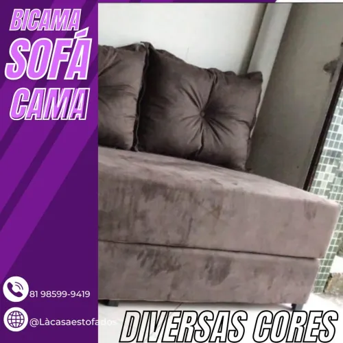 Sofá cama 3 em 1 