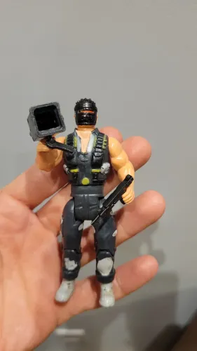BONECO SOS COMANDOS BAD NINJA ANOS 90 GULLIVER