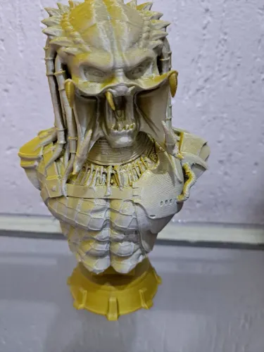 Busto Predator - Colecionável 3D impresso