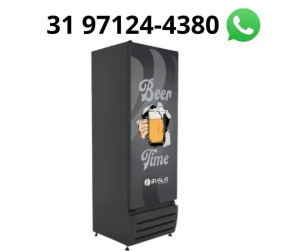 Cervejeira Porta Cega Adesivada 500 litros Braslar