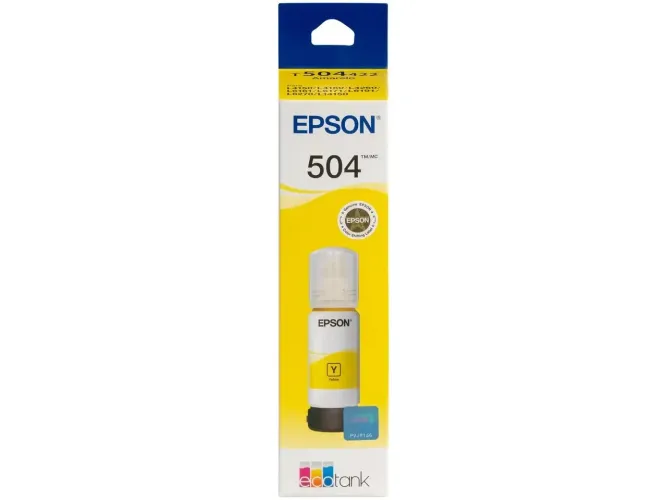 Garrafa Tinta Amarela 70ml Epson L6161 L6171 L6191 T504420