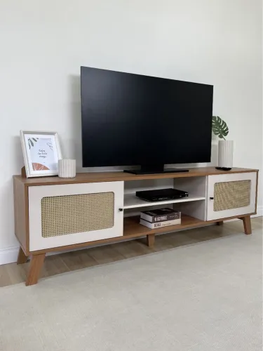 Rack para TV com Design Moderno Telinha l65