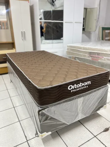 Cama de solteiro molas ensacadas da Ortobom 