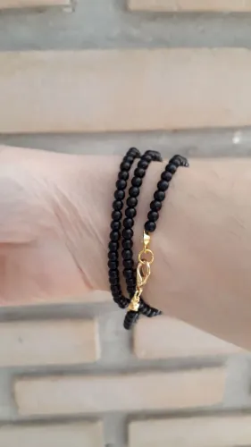 Pulseira de miçangas 3 voltas