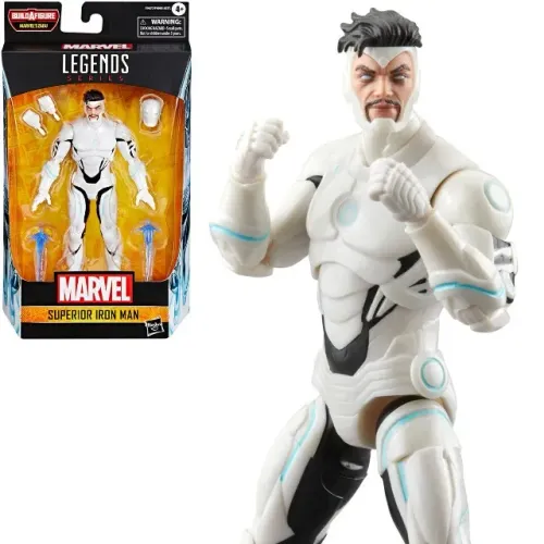 Marvel Legends Series Superior Iron Man (Marvel's Zabu BAF)