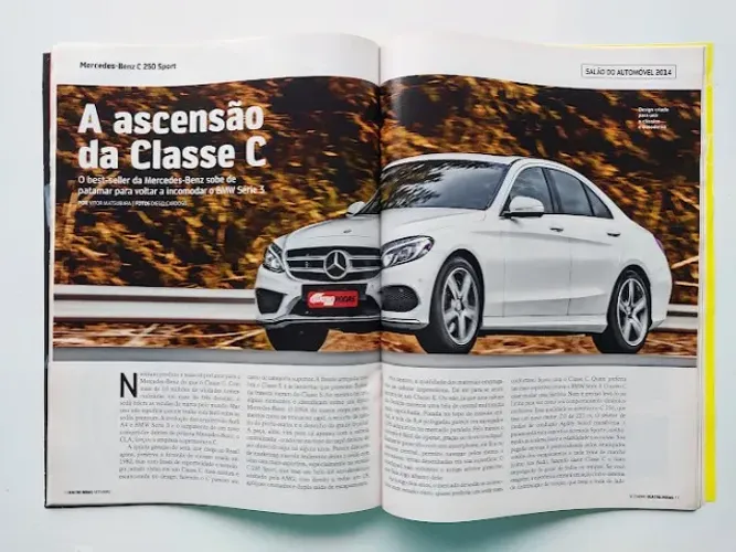 Mercedes Benz C250 Sport, Classe C 2015 - Revista Quatro Rodas
