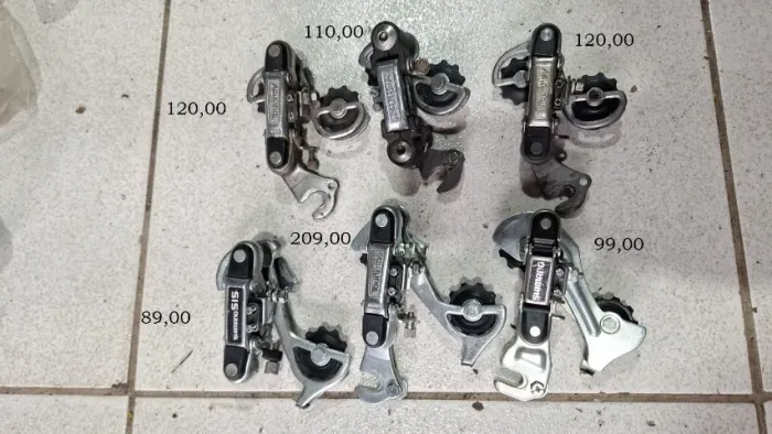 Câmbios bike traseiros novos e usados a partir de 89,00 Píx, somos loja - 1102