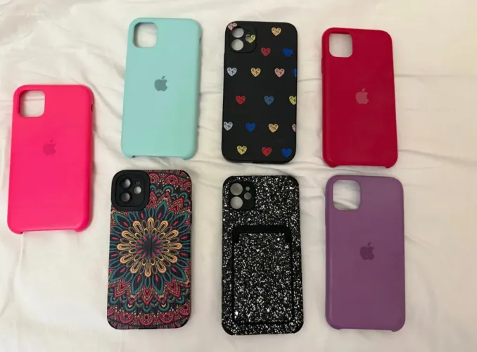 7 Unidades de Capinhas IPhone 11