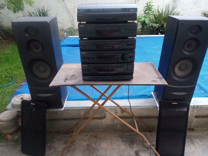 Microsystem Sony cdpm28. Excelente 