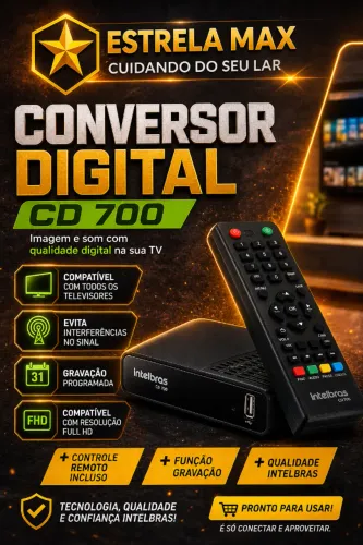 Conversor digital Intelbras