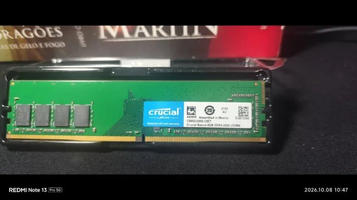 Vendo memória 8gb DDR4 2666a