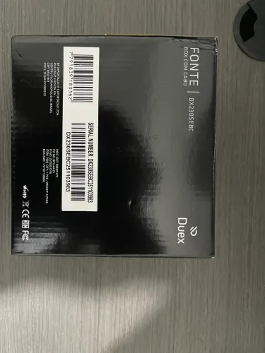 Fonte atx 230w nova lacrada