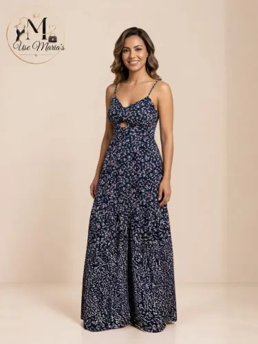Vestidos longos em várias estampas