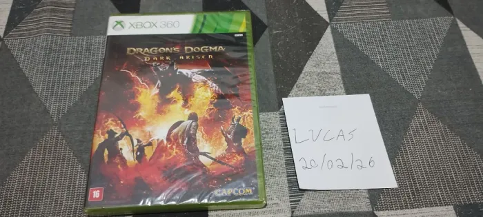 dragons dogma dark arisen xbox 360 lacrado