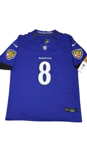 Jersey NFL Baltimore Ravens Lamar Jackson #8