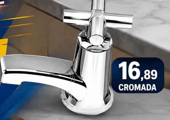 Torneira lavatório vale plast abs