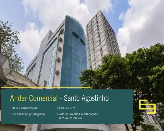 Sala Comercial à venda no bairro Santo Agostinho em Belo Horizonte/MG