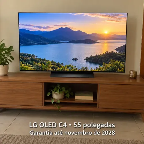 Tv OLED Lg C4 55 Polegadas - Garantia até Novembro de 2028